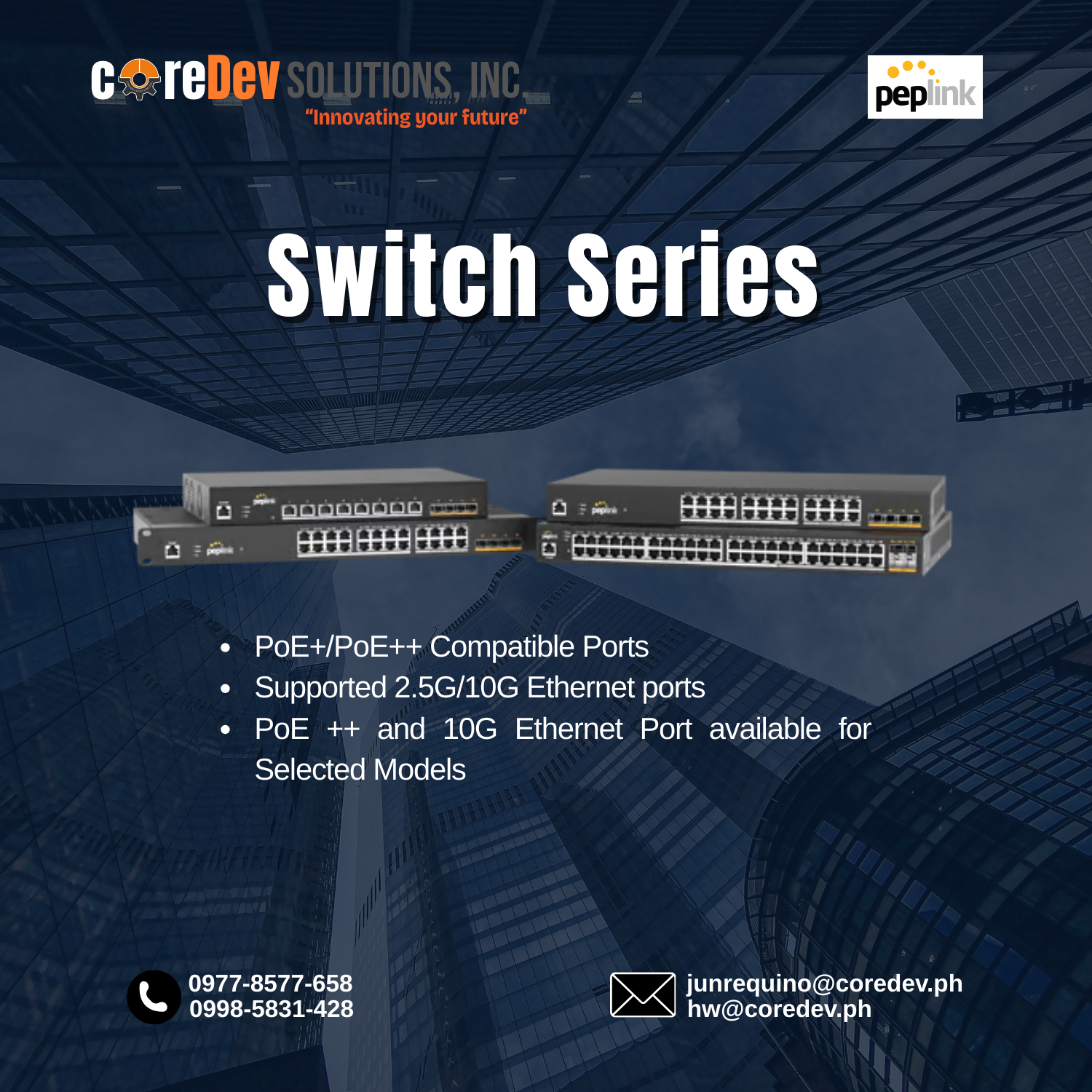 PEPLINK POE SWITCH