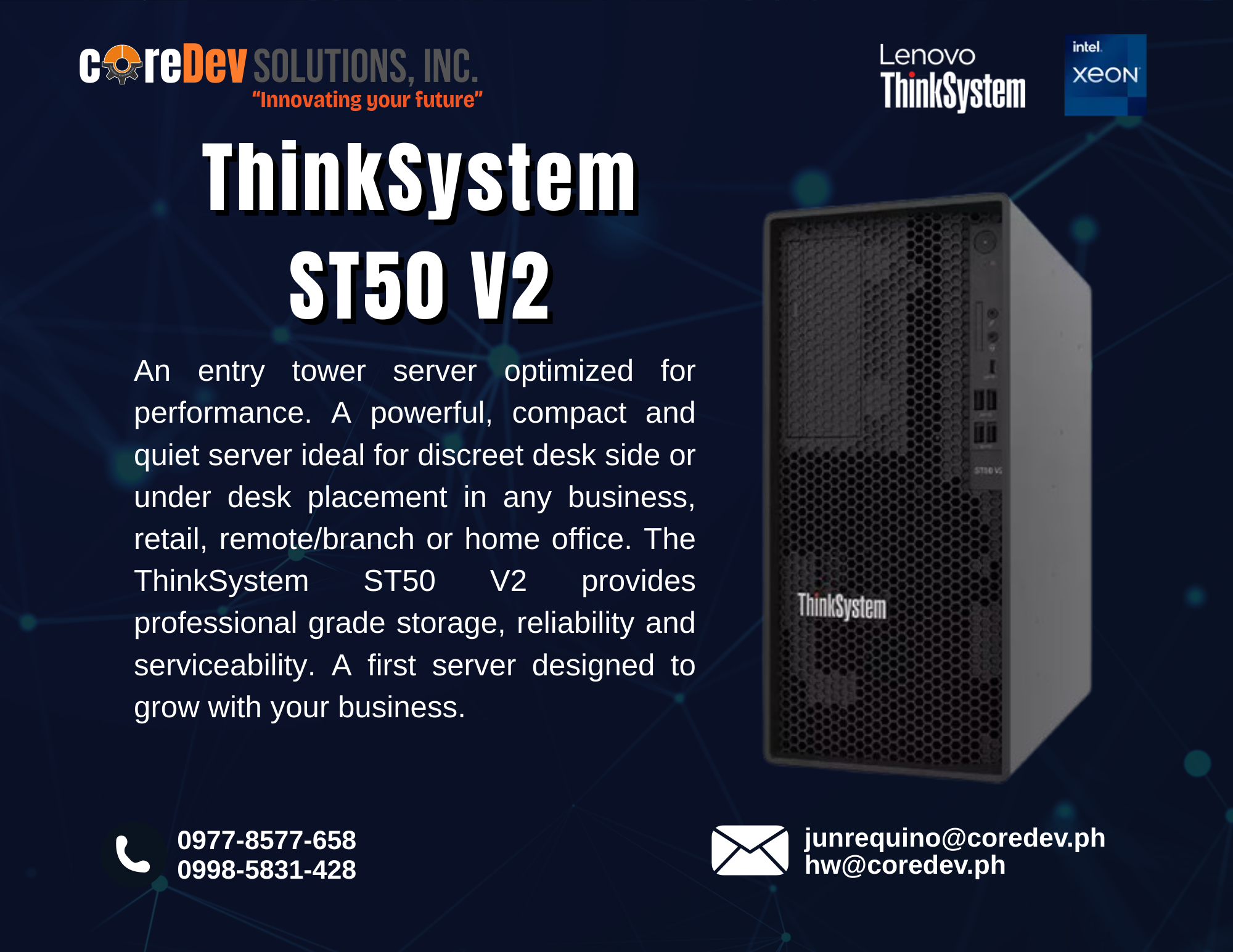 THINK SYSTEM ST50 v2