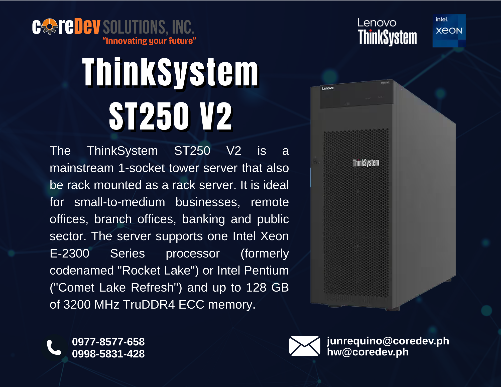 THINK SYSTEM ST250 V2