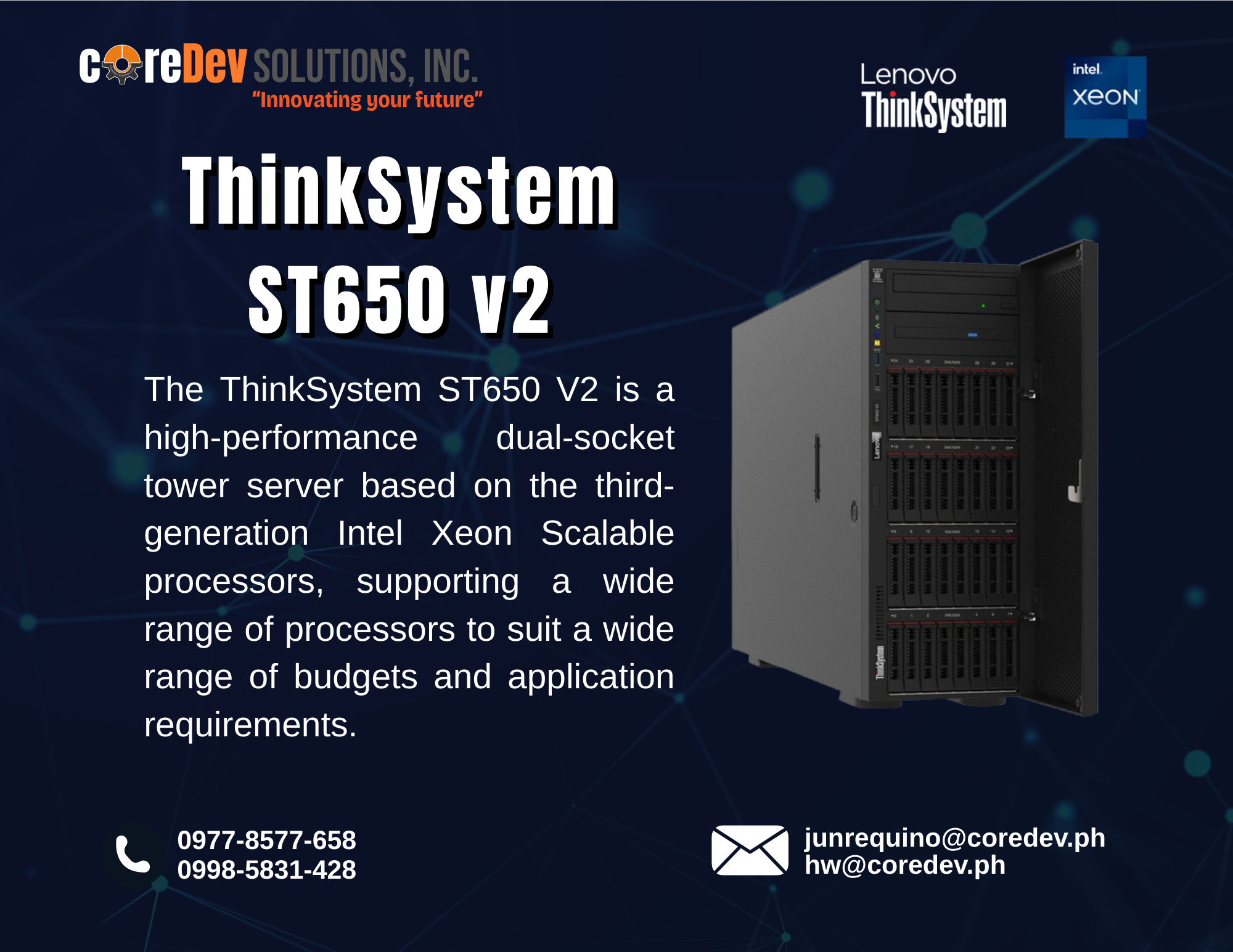 THINK SYSTEM ST650 V2