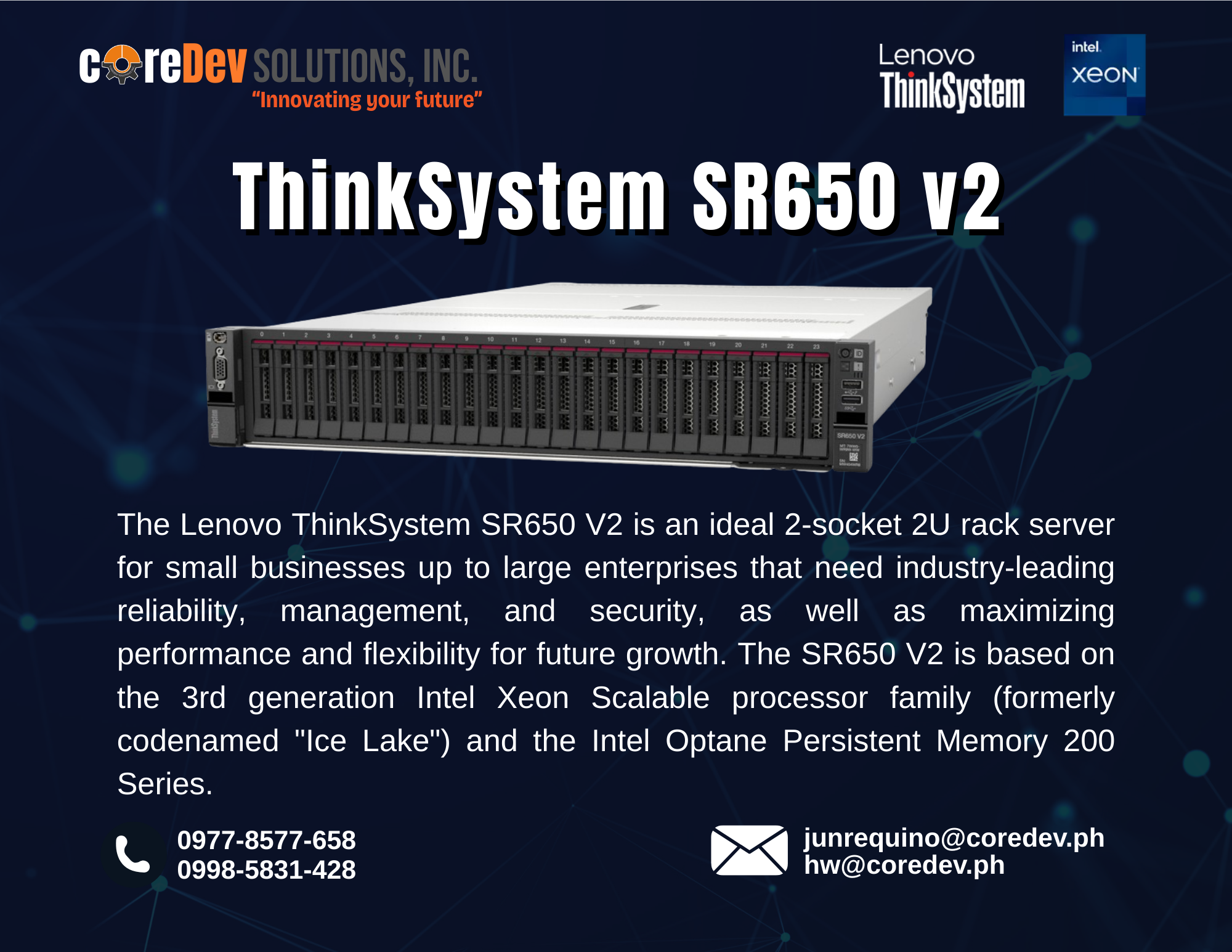 THINK SERVER SR650 V2